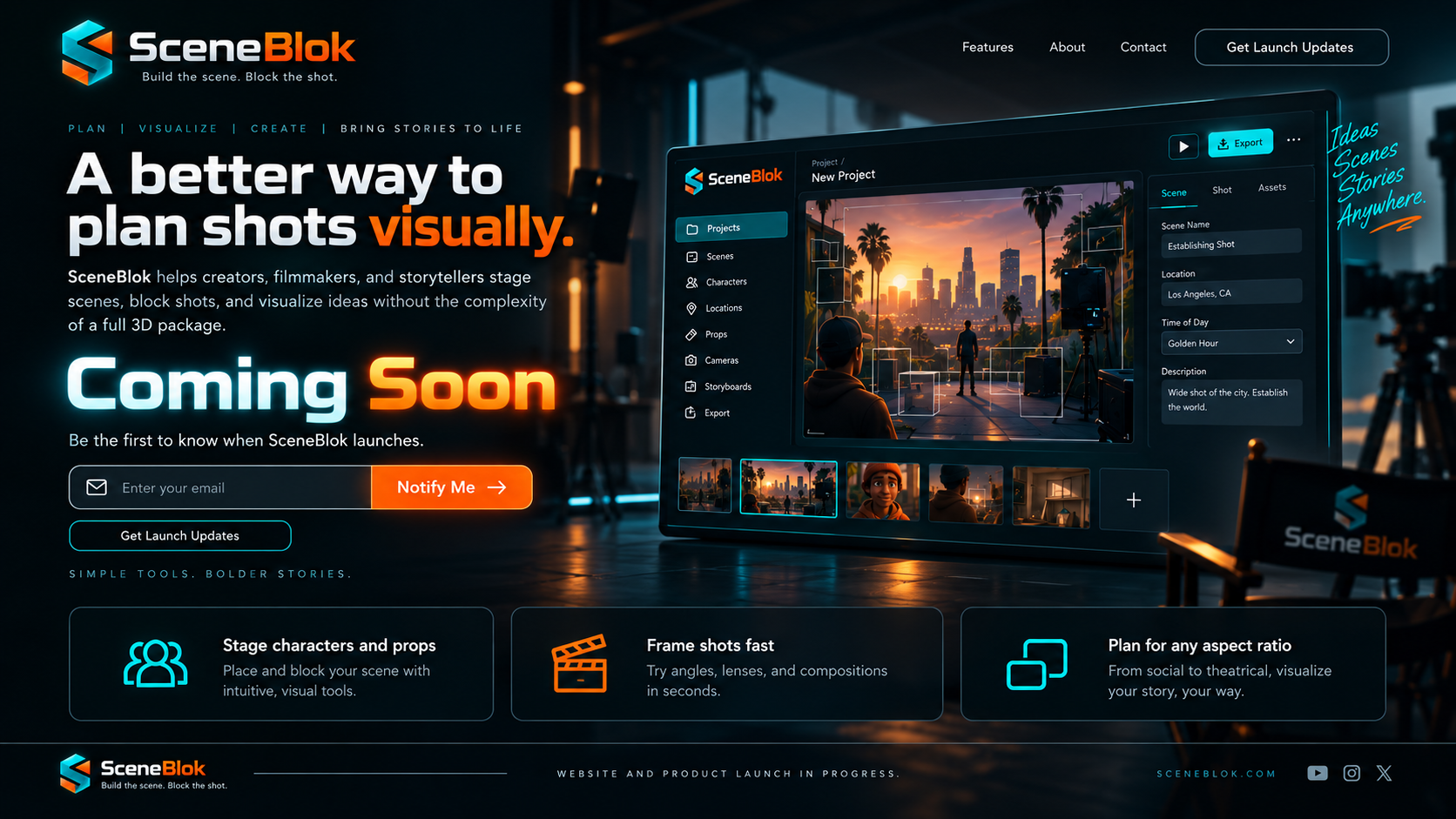 SceneBlok product preview